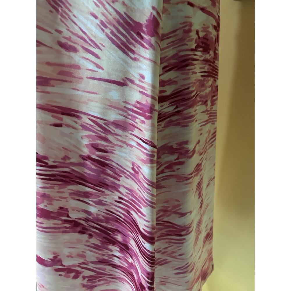 Silver Bait Women’s Pink White Sleeveless Dress Strap Athletic Stretch Straps 1X - Picture 5 of 11